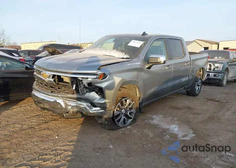 2024 Chevrolet Silverado 1500 4Wd Short Bed Lt With 2Fl z USA, uszkodzony, nr VIN 1GCPDKEK8RZ371389